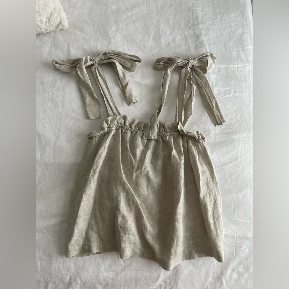 J.Crew Beige Linen Skirt Set - Picture 5 of 5